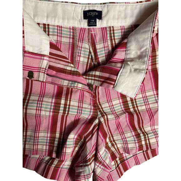 J. Crew Mercantile Plus Classic 3.5” Chino Shorts in Briar Marine Salt Size 14 - Picture 7 of 8